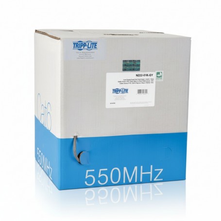 Eaton N222-01K-GY Tripp Lite Series 1000ft Cat6 Bulk Cable (N222-01K-GY)