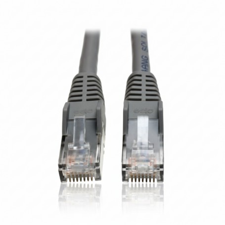 Eaton N201-100-GY-P Tripp Lite Ethernet Cable Cat6 Gigabit Snagless Molded 100 ft (N201-100-GY-P)