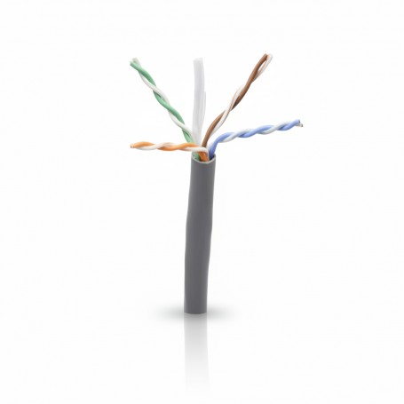 Eaton N224-01K-GY Tripp Lite Bulk Ethernet Cable Gray 1000 ft Cat6 Gigabit Solid (N224-01K-GY)