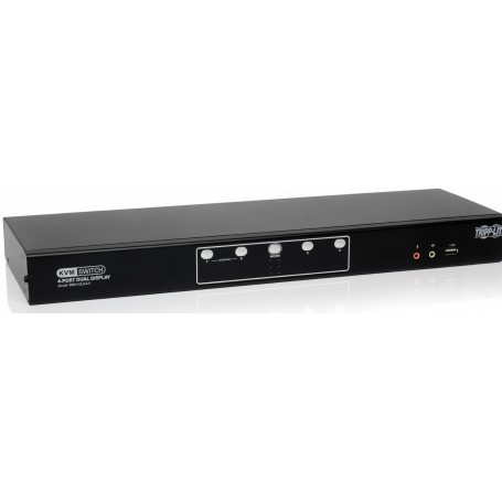 Eaton B004-2DUA4-K Tripp Lite 4-Port Dual DVI KVM Switch (B004-2DUA4-K)