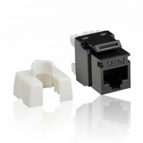 Eaton N238-025-BK-6A Tripp Lite Cat6a 4PPoE Keystone Jacks 25-Pack (N238-025-BK-6A)