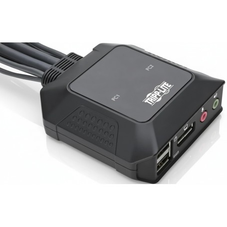 Eaton B032-DPUA2 Tripp Lite NetDirector 4K DisplayPort KVM Switch (B032-DPUA2)