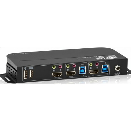 Eaton B005-HUA2-K Tripp Lite 2-Port 4K 60Hz HDMI KVM Switch (B005-HUA2-K)