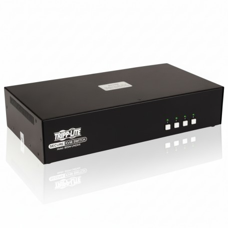 Eaton B002A-UH2AC4 Tripp Lite Series 4 Port Dual Monitor Secure KVM Switch (B002A-UH2AC4)