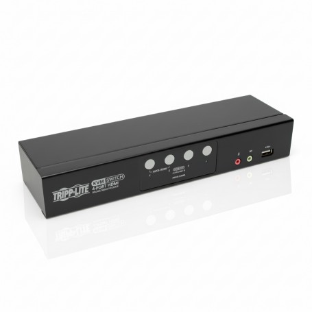 Eaton B004-HUA4-K Tripp Lite Series 4 Port HDMI USB KVM Switch (B004-HUA4-K)