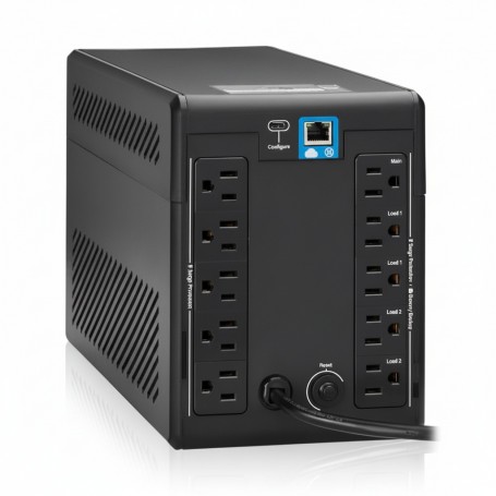 Eaton SMART1000LCDTNC 1000VA 600W Line-Interactive UPS (SMART1000LCDTNC)