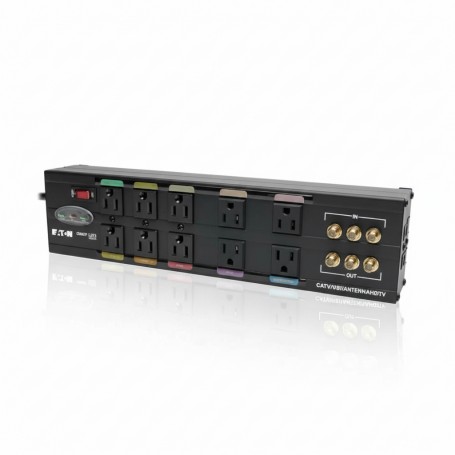 Eaton HT10DBS Tripp Lite Isobar 10 Outlet Surge Protector (HT10DBS)