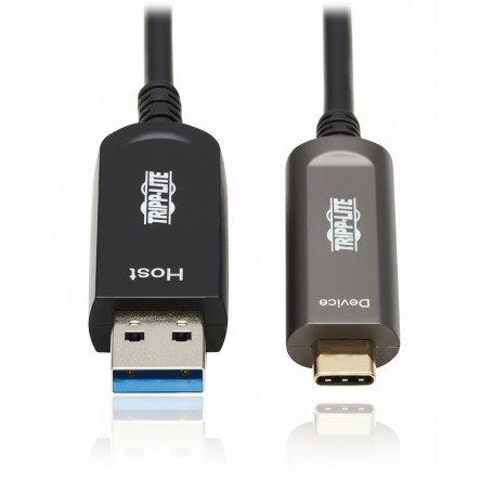 Eaton Tripp Lite U428F-30M-D3 USB-A to USB-C 10Gbps AOC Cable (U428F-30M-D3)