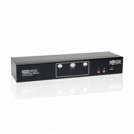 Eaton B004-2DUA2-K Tripp Lite 2 Port Dual Monitor DVI KVM Switch (B004-2DUA2-K)