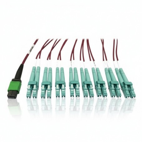 Eaton N846D-03M-16DMG Tripp Lite 400G OM4 Fiber Optic Cable (N846D-03M-16DMG)