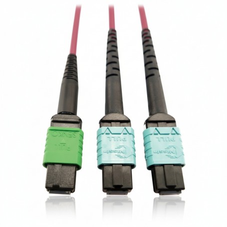 Eaton Tripp Lite N846D-05M-16DMG 400G OM4 Fiber Optic Cable (N846D-05M-16DMG)