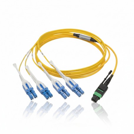 Eaton Tripp Lite N390-05M-8LC-AP 5M 40/100GbE Breakout Fiber Cable (N390-05M-8LC-AP)