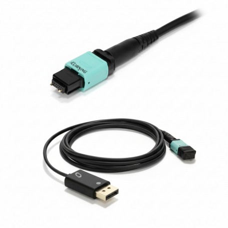Eaton N844-03M-8LC-P Fan-Out Fiber Optic Cable 3 m (OM3) (N844-03M-8LC-P)
