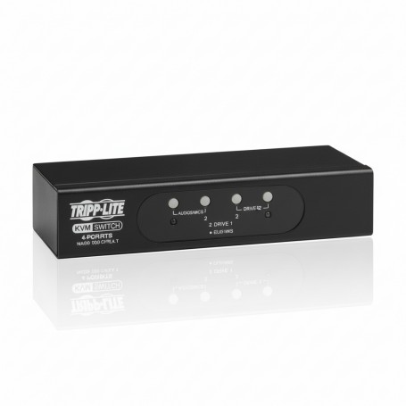 Eaton B006-VU4-1 Tripp Lite Series 4 Port VGA KVM Switch (B006-VU4-1)