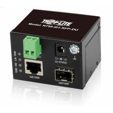 Eaton Tripp Lite N785-I01-SFP-DU Industrial Fiber Media Converter (N785-I01-SFP-DU)
