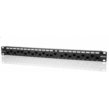 Eaton Tripp Lite N254-024-OF 24-Port Cat6 Feed-Through Patch Panel (N254-024-OF)