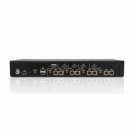 Eaton Tripp Lite B002-HD1AC4 4K HDMI/DP NIAP PP3.0 Secure KVM Switch (B002-HD1AC4)