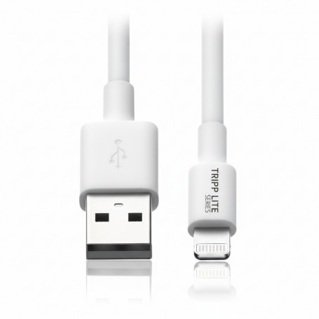 Eaton Tripp Lite M100-003-WH USB-A to Lightning 3ft Cable (M100-003-WH)