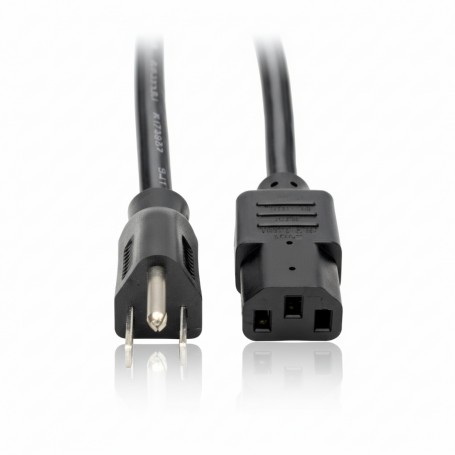 Eaton P007-012 Tripp Lite 12ft 15A NEMA 5 15P C13 Power Cord (P007-012)