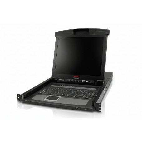 APC AP5808 17 Rack LCD Console Integrated 8 Port Analog KVM Switch (AP5808)