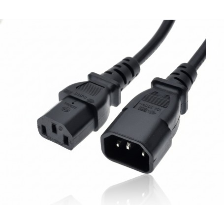 HPE R1C65A 2M 250V 10A C13-C14 Black Jumper Cord (R1C65A)