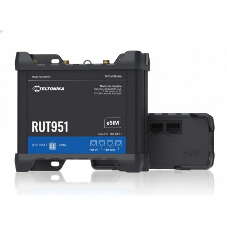 Teltonika RUT951A10J00 Industrial LTE Cat 4 Router NA (RUT951A10J00)