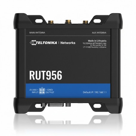 Teltonika RUT956400500 Industrial 4G LTE Router (RUT956400500)
