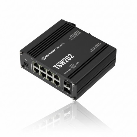 Teltonika TSW202000001 Managed Industrial PoE Ethernet Switch (TSW202000001)