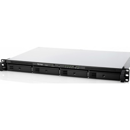 Synology RS422+ 4-Bay Rackmount NAS RackStation (Diskless),Black (RS422+)