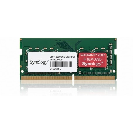 Synology D4ES02-8G memory module 8 GB 1 x 8 GB DDR4 ECC (D4ES02-8G)