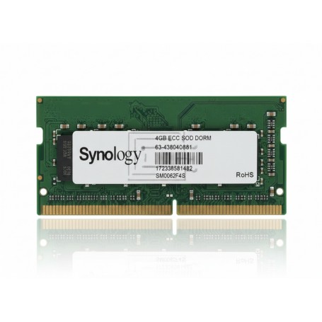 Synology D4ES02-4G memory module 4 GB 1 x 4 GB DDR4 ECC (D4ES02-4G)