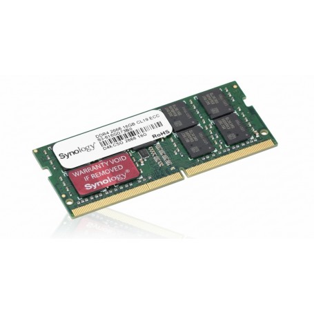 Synology D4ECSO-2666-16G memory module 16 GB 1 x 16 GB DDR4 2666 MHz ECC (D4ECSO-2666-16G)