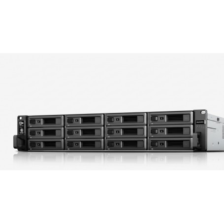 Synology RS2423RP+ RackStation NAS Enclosure server Rack (2U) Ethernet LAN Black, Gray V1780B (RS2423RP+)