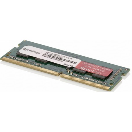 Synology D4NESO-2666-4G memory module 4 GB 1 x 4 GB DDR4 2666 MHz (D4NESO-2666-4G)
