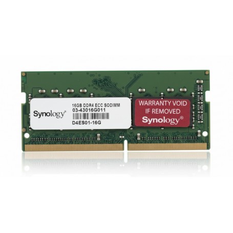 Synology D4ES01-16G memory module 16 GB 1 x 16 GB DDR4 ECC (D4ES01-16G)
