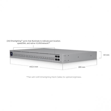 Ubiquiti USW-PRO-HD-24-POE 24 Port Managed PoE Switch (USW-PRO-HD-24-POE)