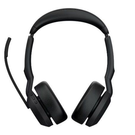 Jabra 25599-989-989-01 Wireless ANC Headset with Stand (25599-989-989-01)