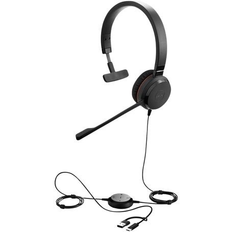 Jabra 4993-823-389-01 Evolve 20SE MS Mono Wired Headset (4993-823-389-01)