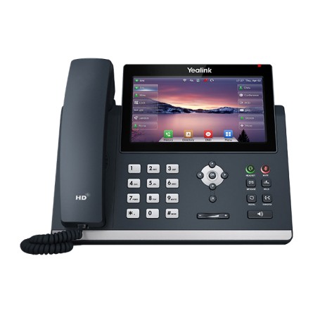Yealink 1301204 SIP-T48U Ultra-Elegant Gigabit IP Phone (SIP-T48U)