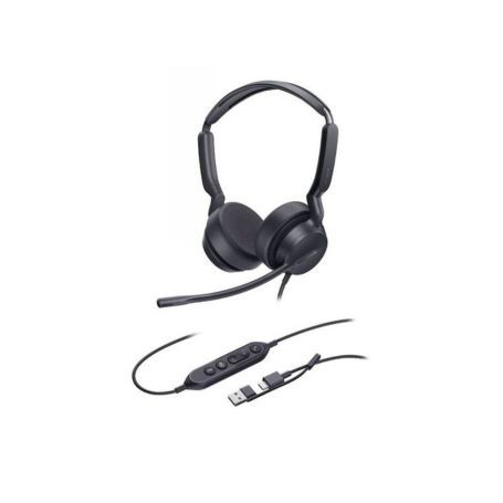 Yealink UH42 Dual UC USB-C/A Wired UC Headset (UH42 DUAL UC USB-C/A)