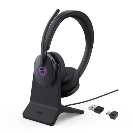 Yealink BH74 with Stand Teams USB C A Bluetooth Wireless Headset (BH74 WITH STAND TEAMS USB-C/A)