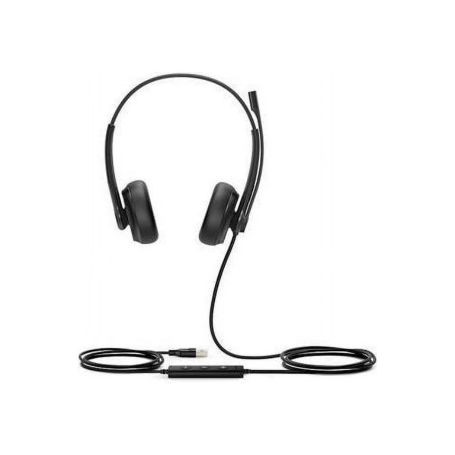 Yealink UH34 Lite Dual Teams Wired Teams Headset (UH34 LITE DUAL TEAMS)