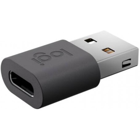 Logitech 956-000168 USB-A to USB-C Adapter (956-000168)