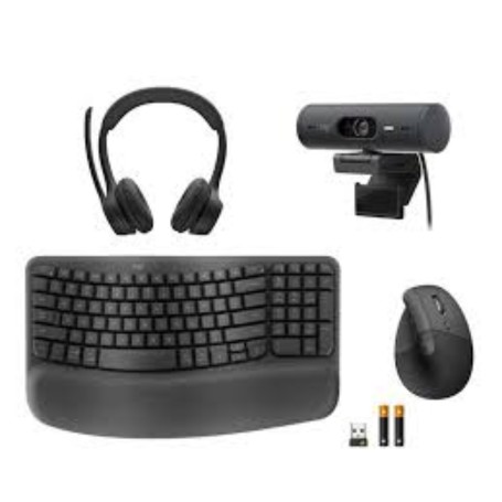 Logitech ERGONOMIC-BUNDLE-TEAMS Workstation Peripheral Kit (ERGONOMIC-BUNDLE-TEAMS)