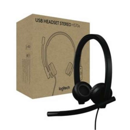 Logitech 981-001428 H570e Stereo Teams Wired Stereo Headset (981-001428)