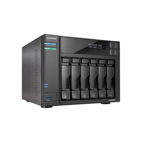 ASUSTOR AMERICA AS6706T V2 6-Bay NAS Storage System (AS6706T)
