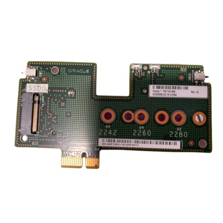 Oracle 7341466 M.2 Form Factor Riser Assembly X7-2L and X8-2L (7341466)