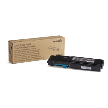 Xerox 106R02225 High-Capacity Cyan Toner Cartridge (106R02225)