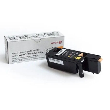 Xerox 106R02758 Phaser 6022/WorkCentre 6027 Yellow Toner Cartridge (106R02758)