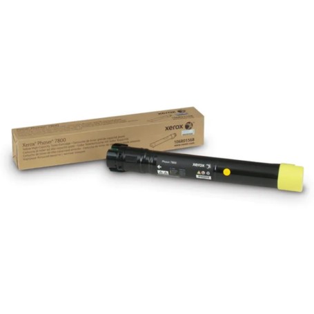 Xerox 106R01568 Phaser 7800 High Capacity Yellow Toner Cartridge (106R01568)